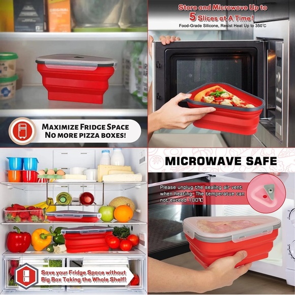 🍕 Pizza Storage Container 🍕 - Picture 5 of 6